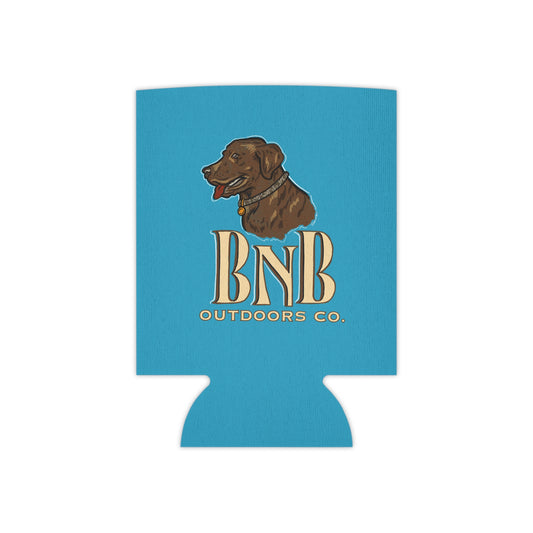 Blue BnB Lab Koozie